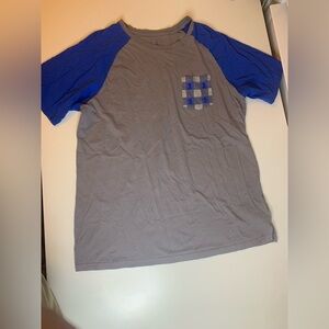 Disney Gray Tee with Blue Logo